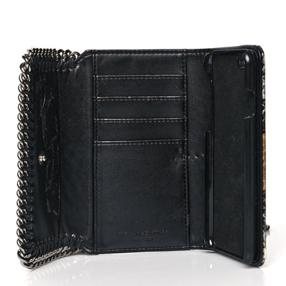 Stella McCartney Snake Embossed Phone Holder Crossbody Black Multicolor 5 of 11