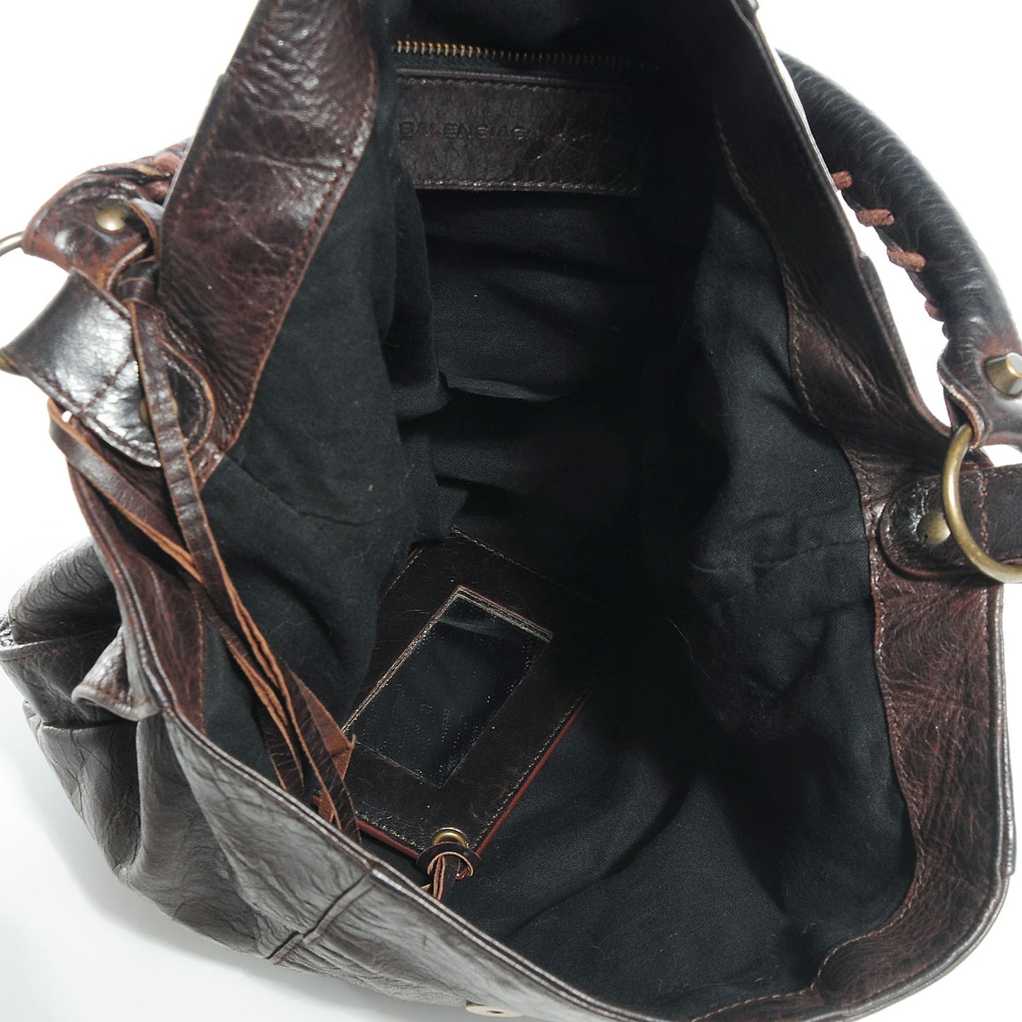 Chevre Shrug Hobo Chocolate