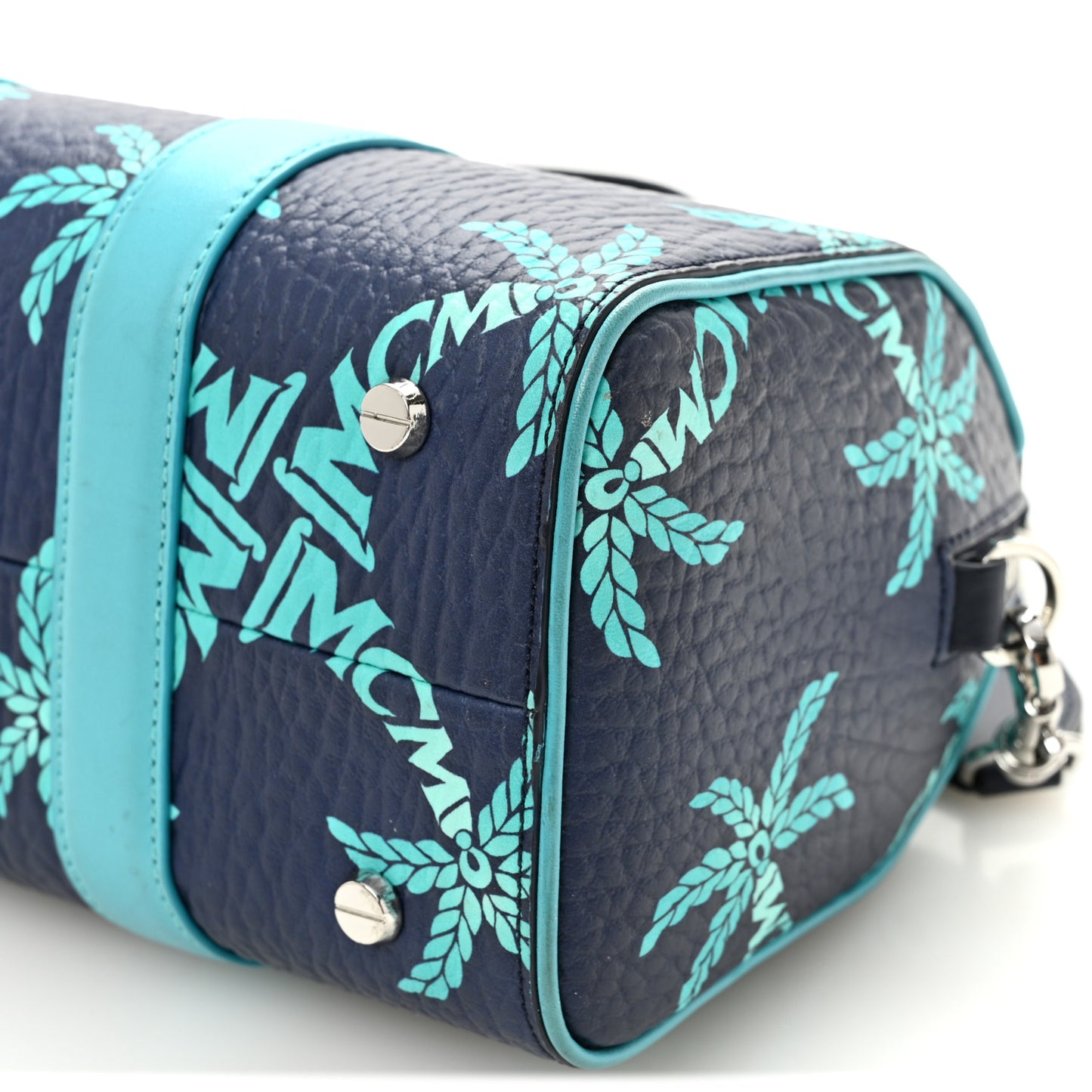 Visetos Small Ella Palm Boston Bag Ceramic