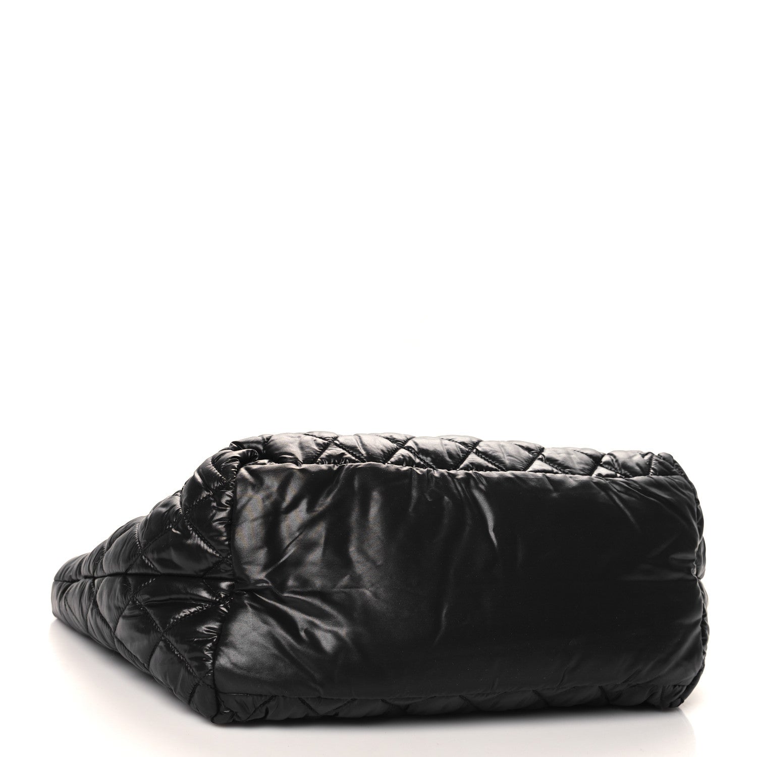 Chanel Nylon Quilted Small Coco Cocoon Tote Black 4 of 10