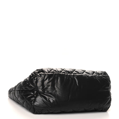 Chanel Nylon Quilted Small Coco Cocoon Tote Black 4 of 10