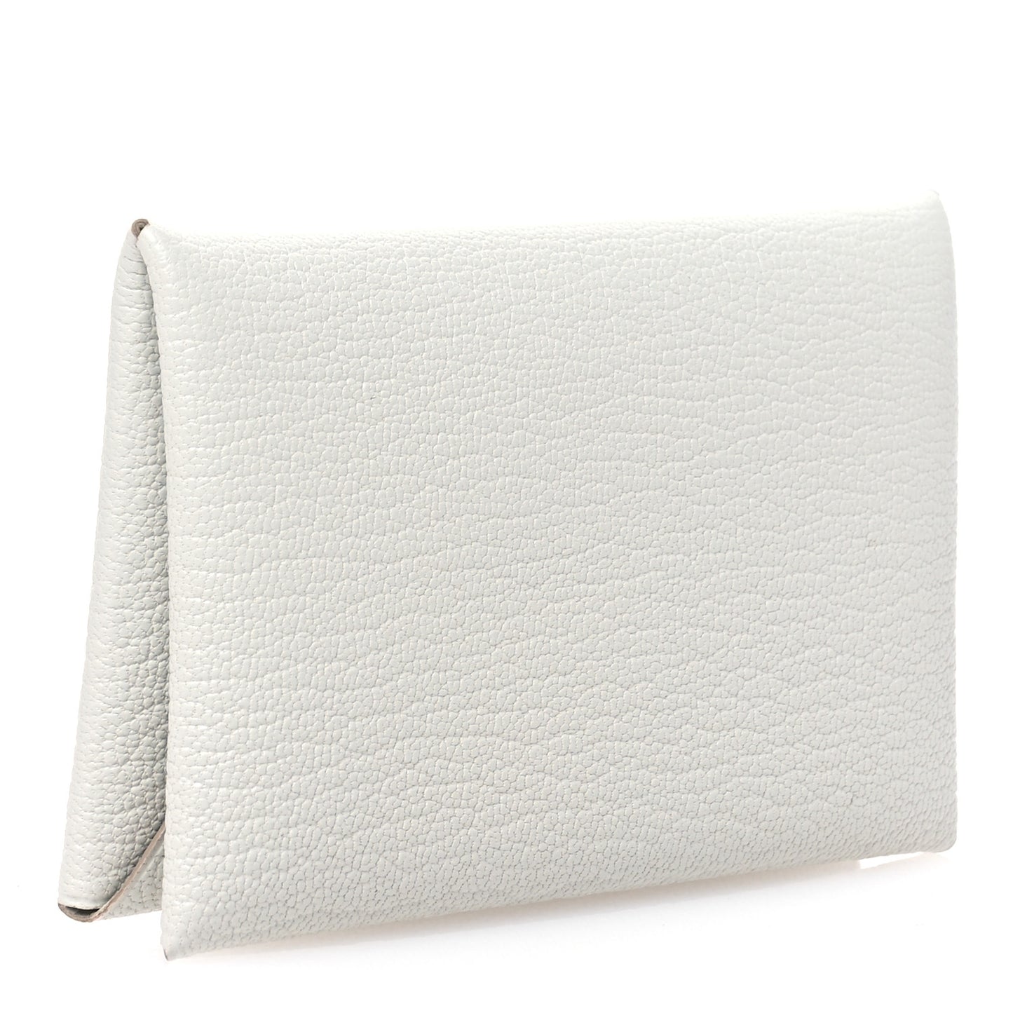 Chevre Mysore Calvi Card Case Gris Perle
