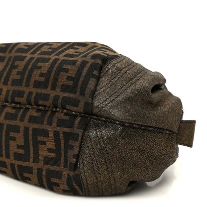 Fendi Zucca Nappa Nuvolata Vitello Tortuga Spy Bowler Tobacco Moro 11 of 12