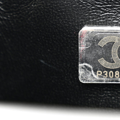 Chanel Aged Calfskin Chevron Quilted 2.55 Reissue Mini Flap So Black 7 of 11