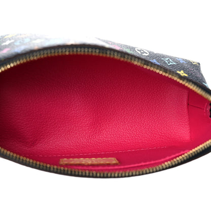 Louis Vuitton Monogram Multicolor Cosmetic Pouch Black Grenade 5 of 8