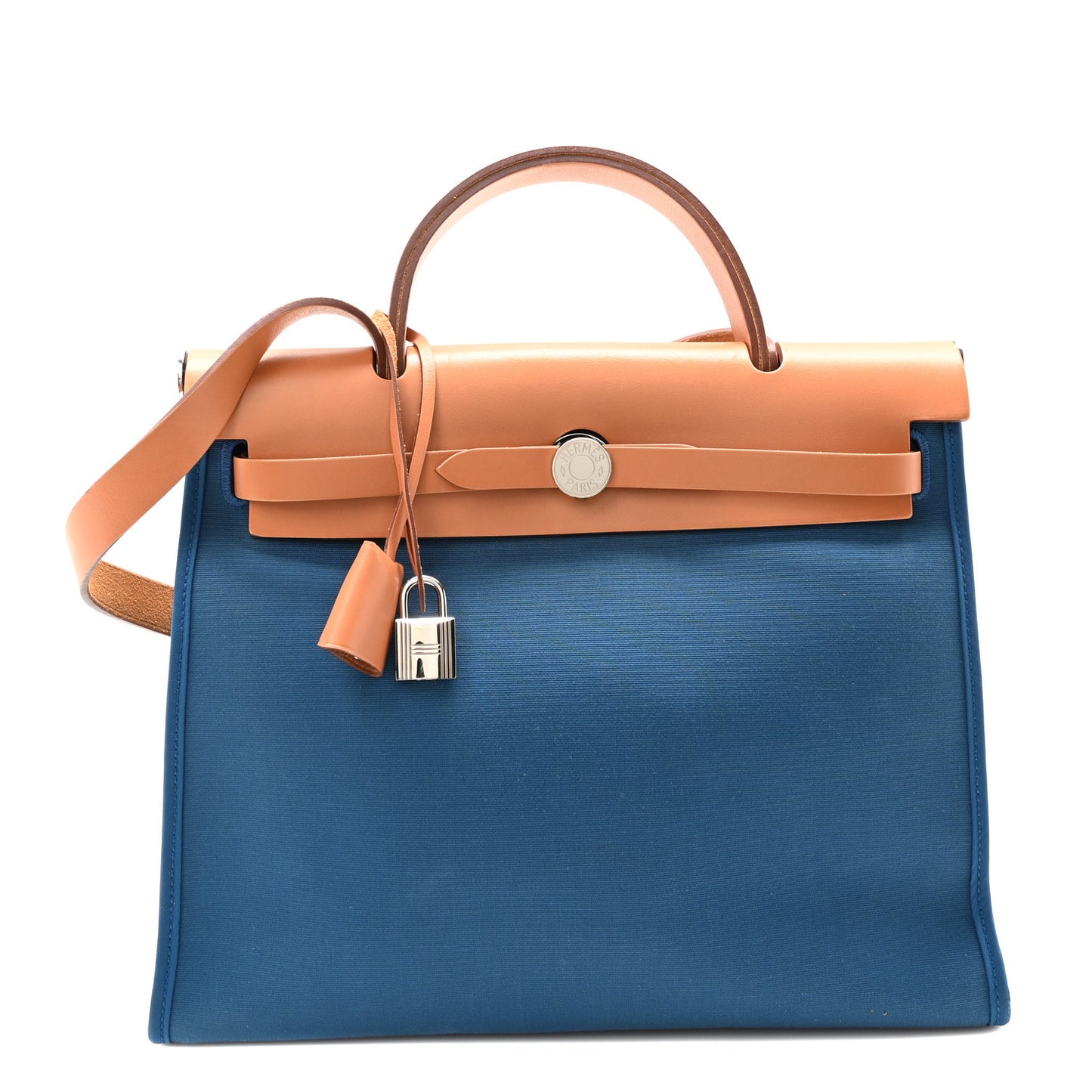 Toile Officier Vache Hunter Verso Herbag Zip PM 31 Bleu Tempete Natural