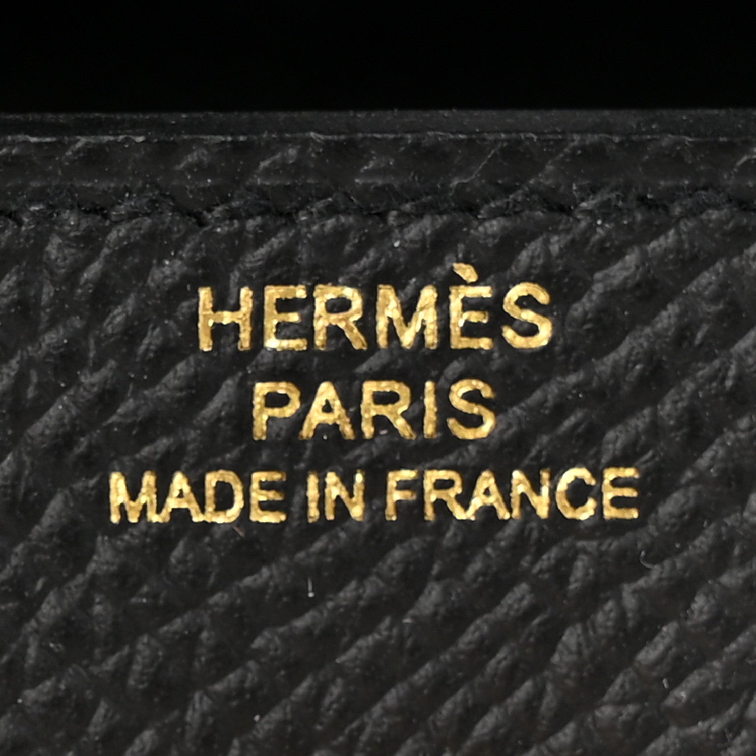 Hermes Epsom Kelly Wallet To Go Black 6 of 12