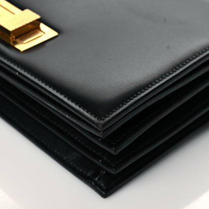 Saint Laurent Smooth Calfskin Medium Domino Shoulder Bag Black 10 of 10