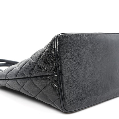 Chanel Caviar Quilted Medallion Tote Black 9 of 10
