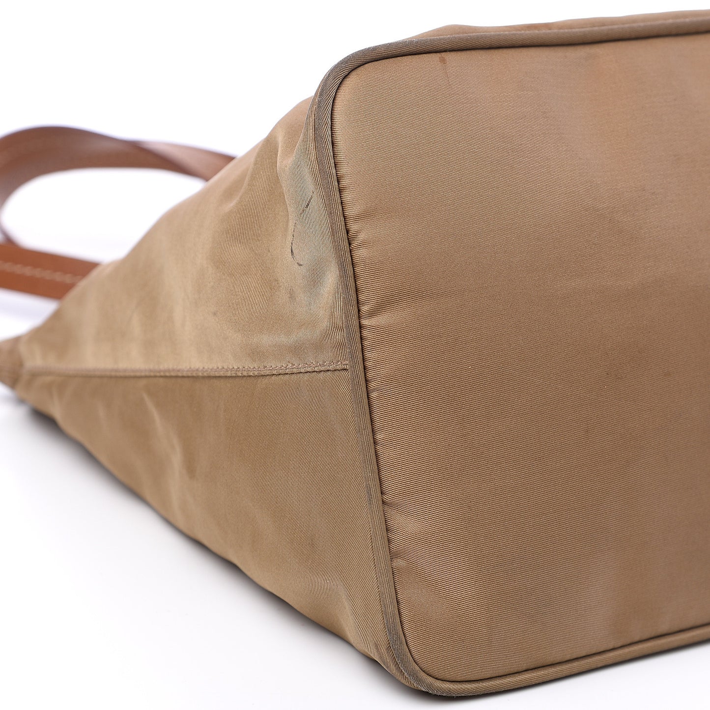 Tessuto Nylon Tote Cammello