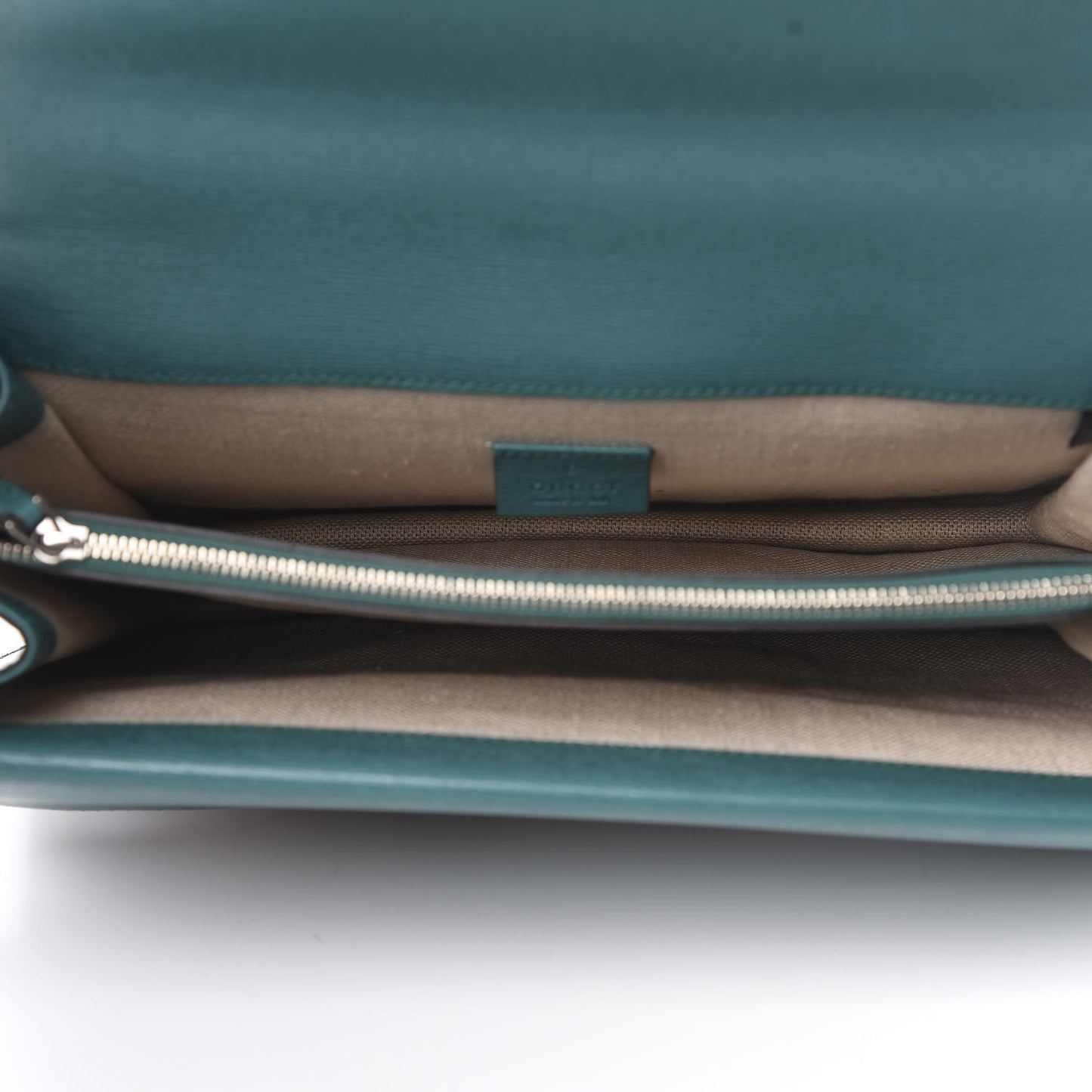 Calfskin Blooms Print Medium Dionysus Shoulder Bag Bright Emerald Multicolor