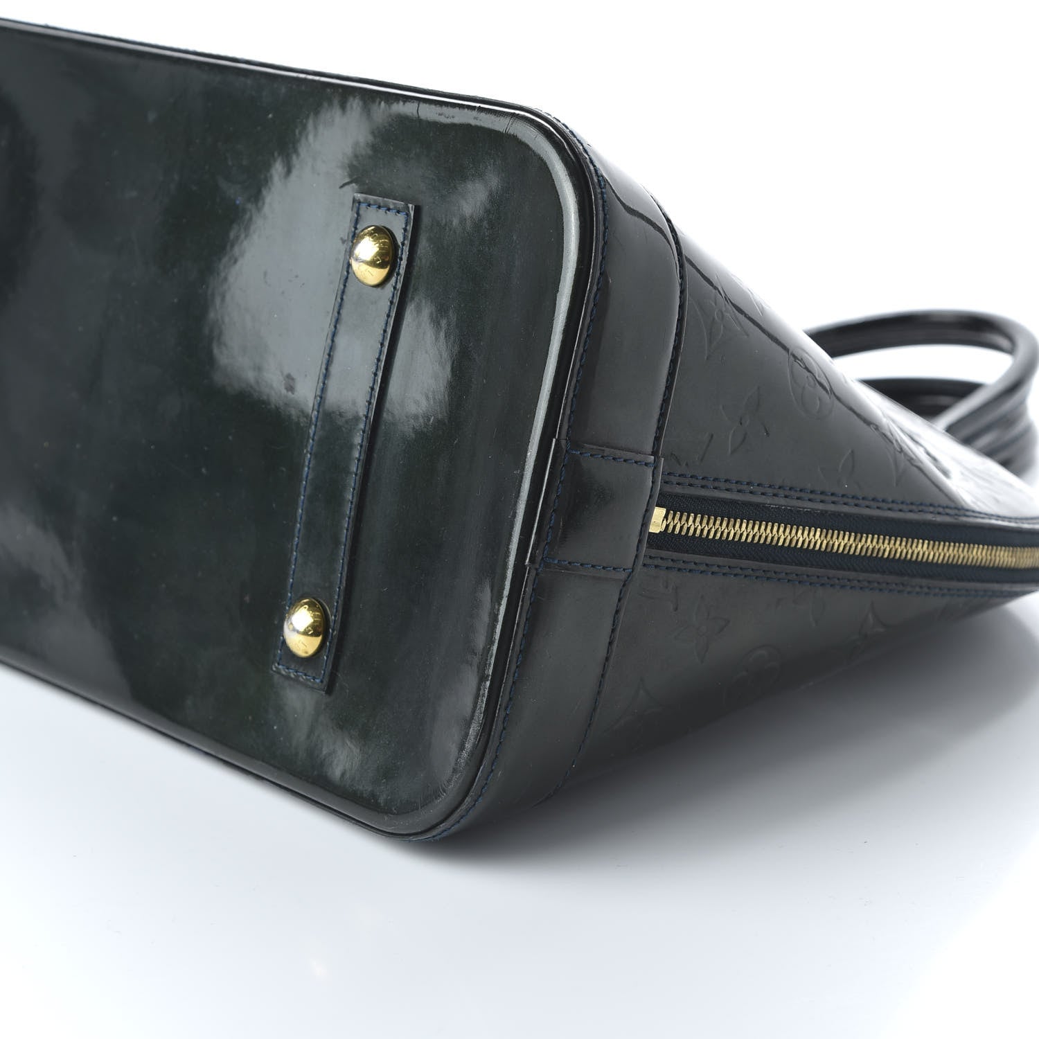 Louis Vuitton Vernis Alma GM Blue Infini 9 of 13