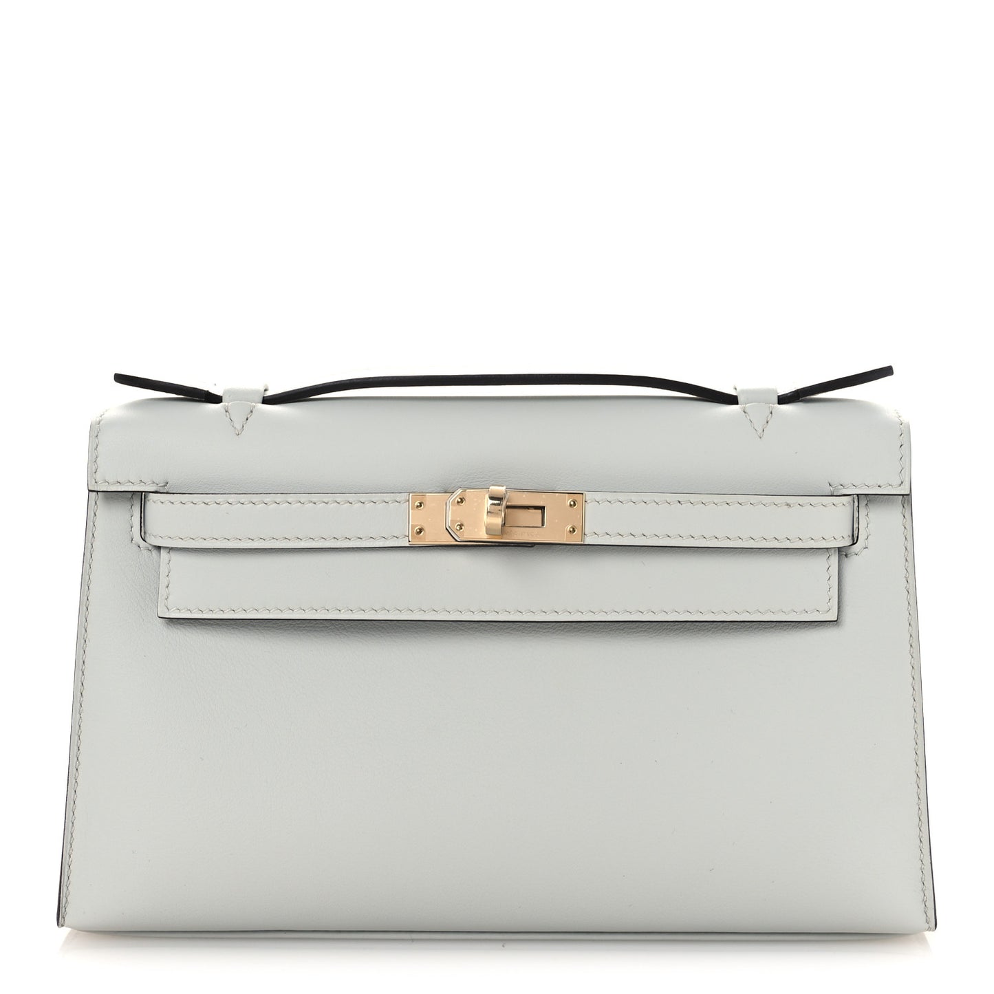 Swift Kelly Pochette Clutch Gris Platine