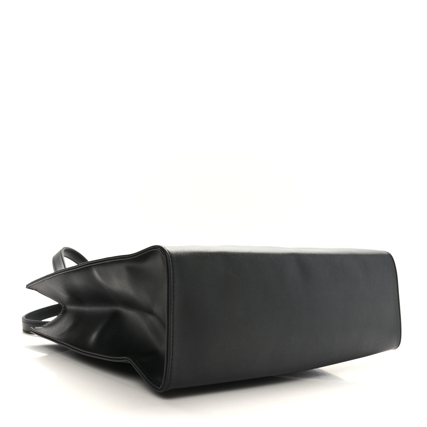 Telfar Vegan Leather Medium Shopping Bag Black 4 of 8