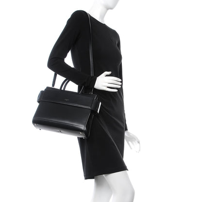 Givenchy Smooth Calfskin Small Horizon Satchel Black 2 of 8