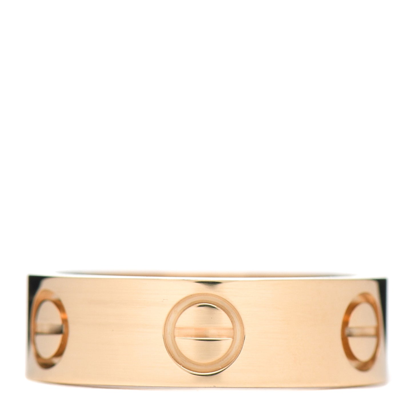 18K Yellow Gold 5.5mm LOVE Ring 50 5.25