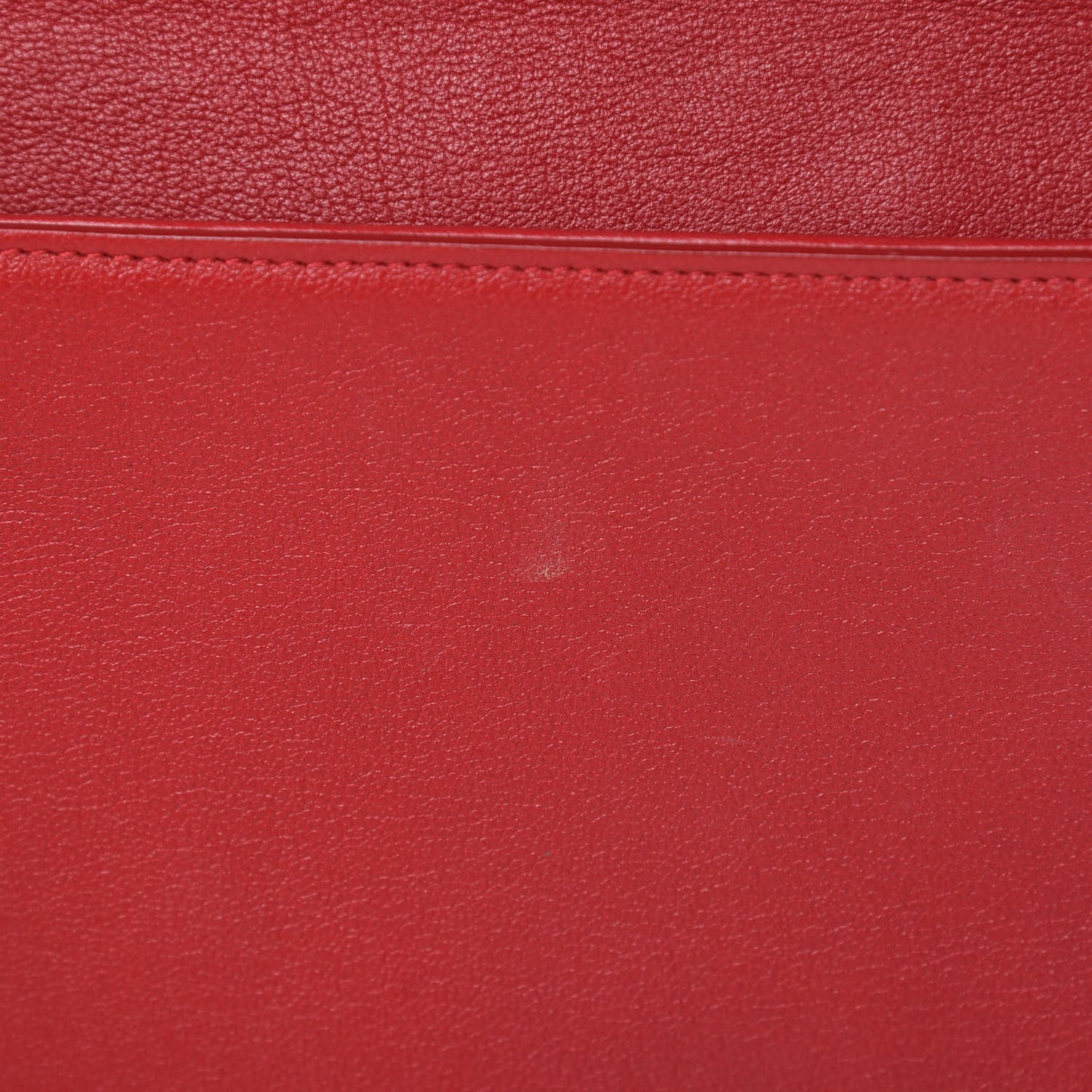 Calfskin Monogram Large Belle De Jour Clutch Red