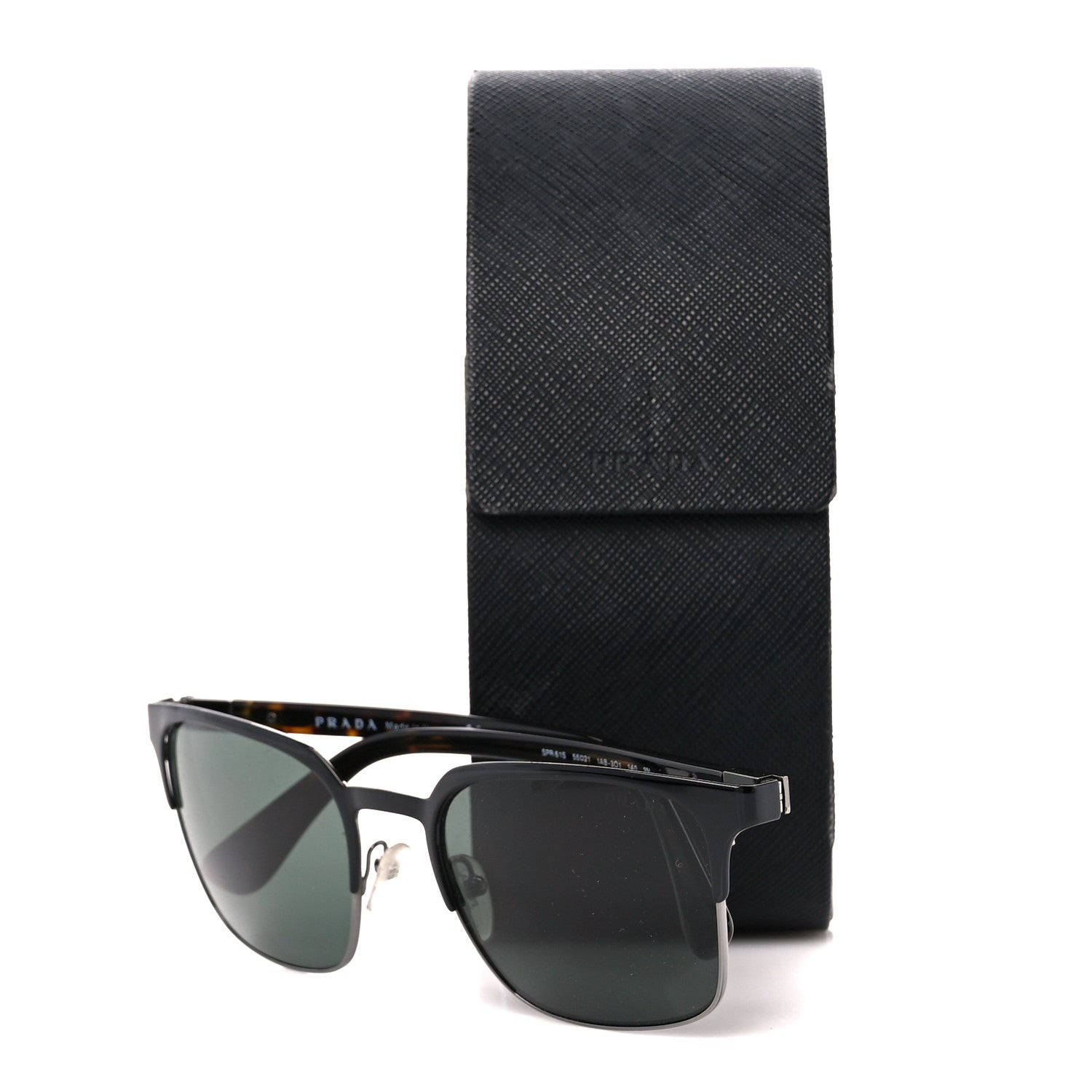 Prada Acetate Sunglasses SPR 61S Black 8 of 8