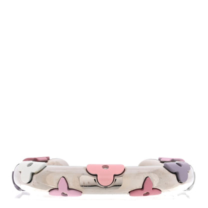 Louis Vuitton Resin Daily Monogram Bracelet S Silver Pink 1 of 6