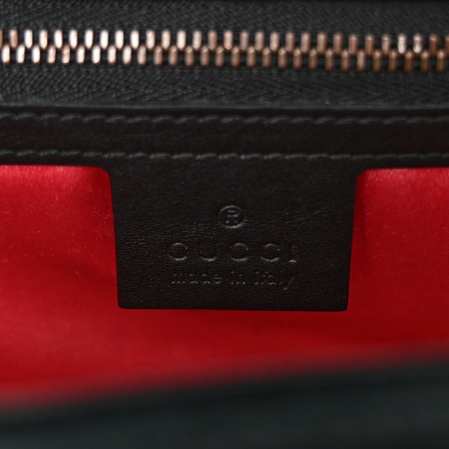Gucci Velvet Matelasse Small GG Marmont Shoulder Bag Black 6 of 10