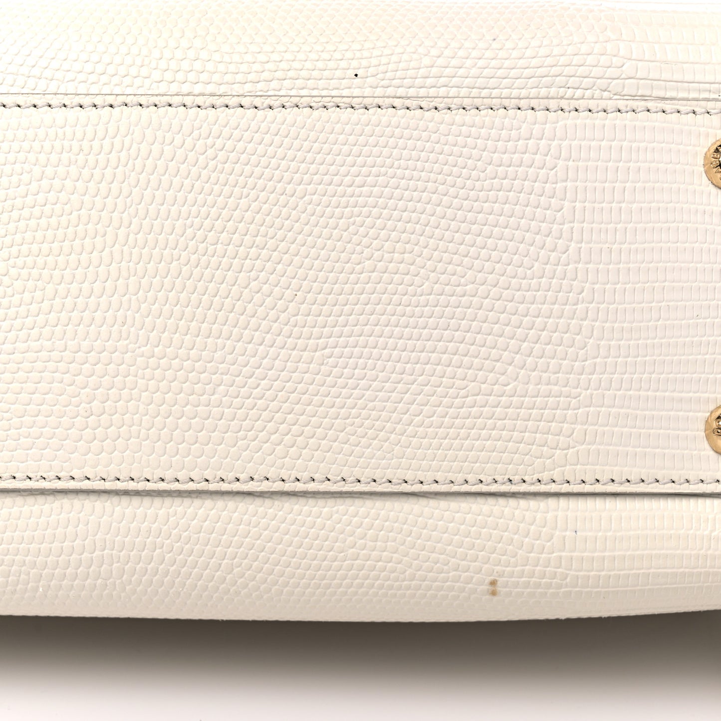 Stampa Iguana Crystal Medium Miss Sicily Satchel White