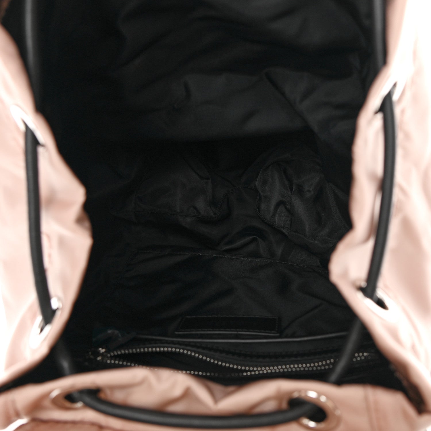 Burberry Nylon Logo Print Medium Rucksack Backpack Rose Beige 5 of 12