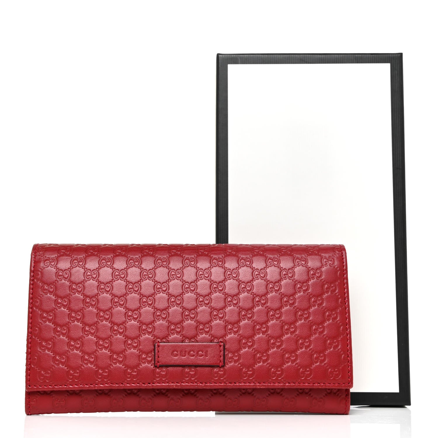 Gucci Soft Microguccissima Continental Wallet Red 11 of 11