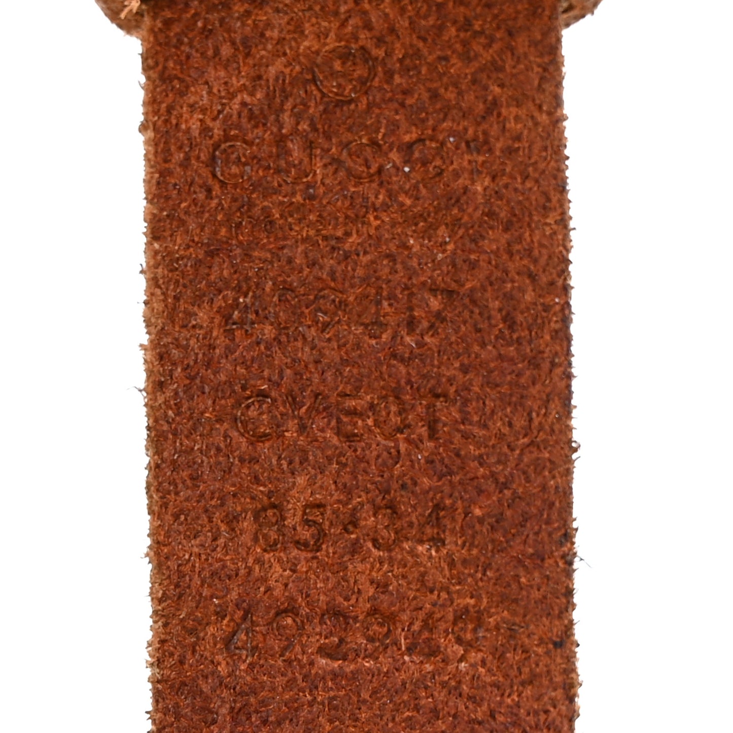 Faded Calfskin Double G 20mm Belt 85 34 Cuir