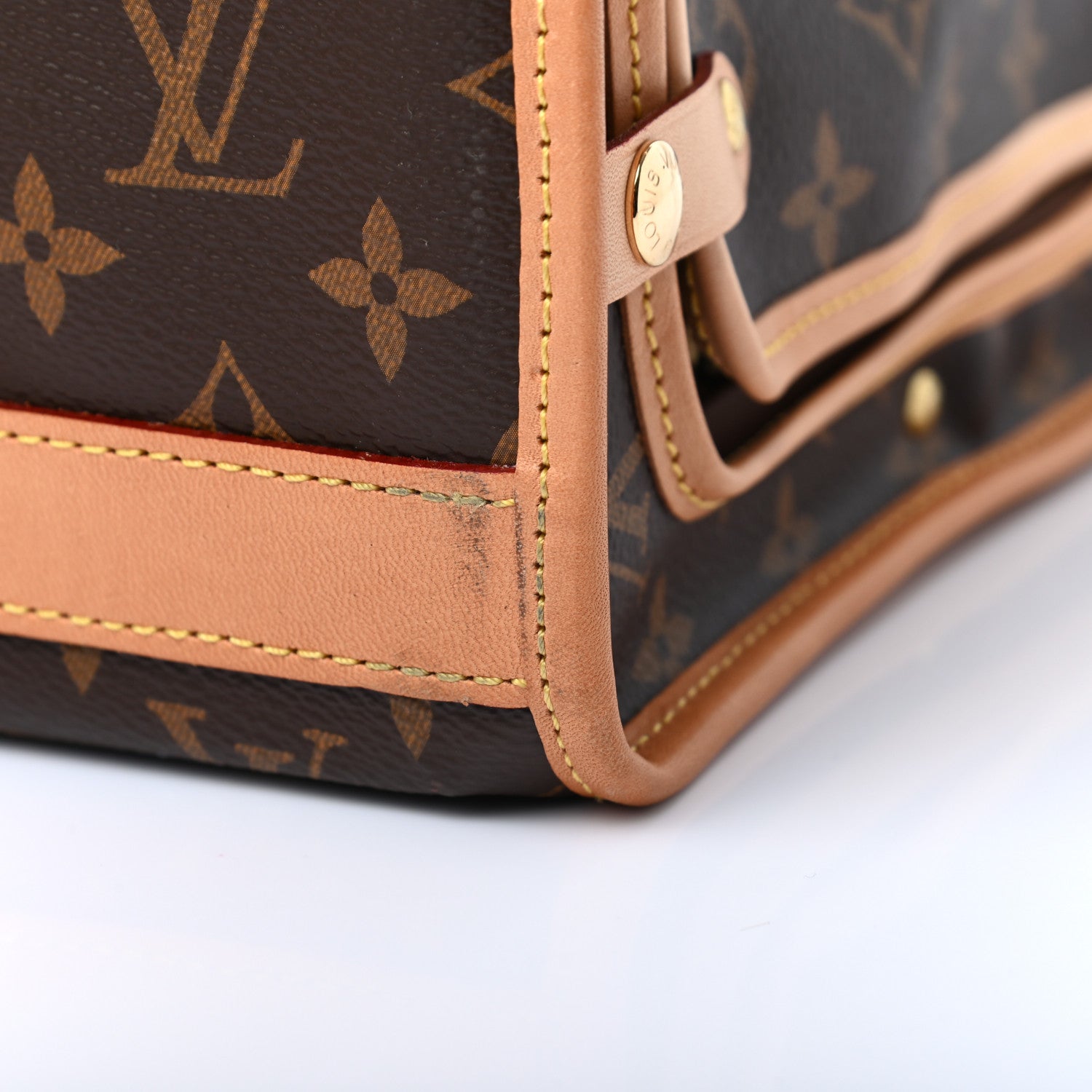 Louis Vuitton Monogram Sac Chien 40 Pet Carrier 12 of 14