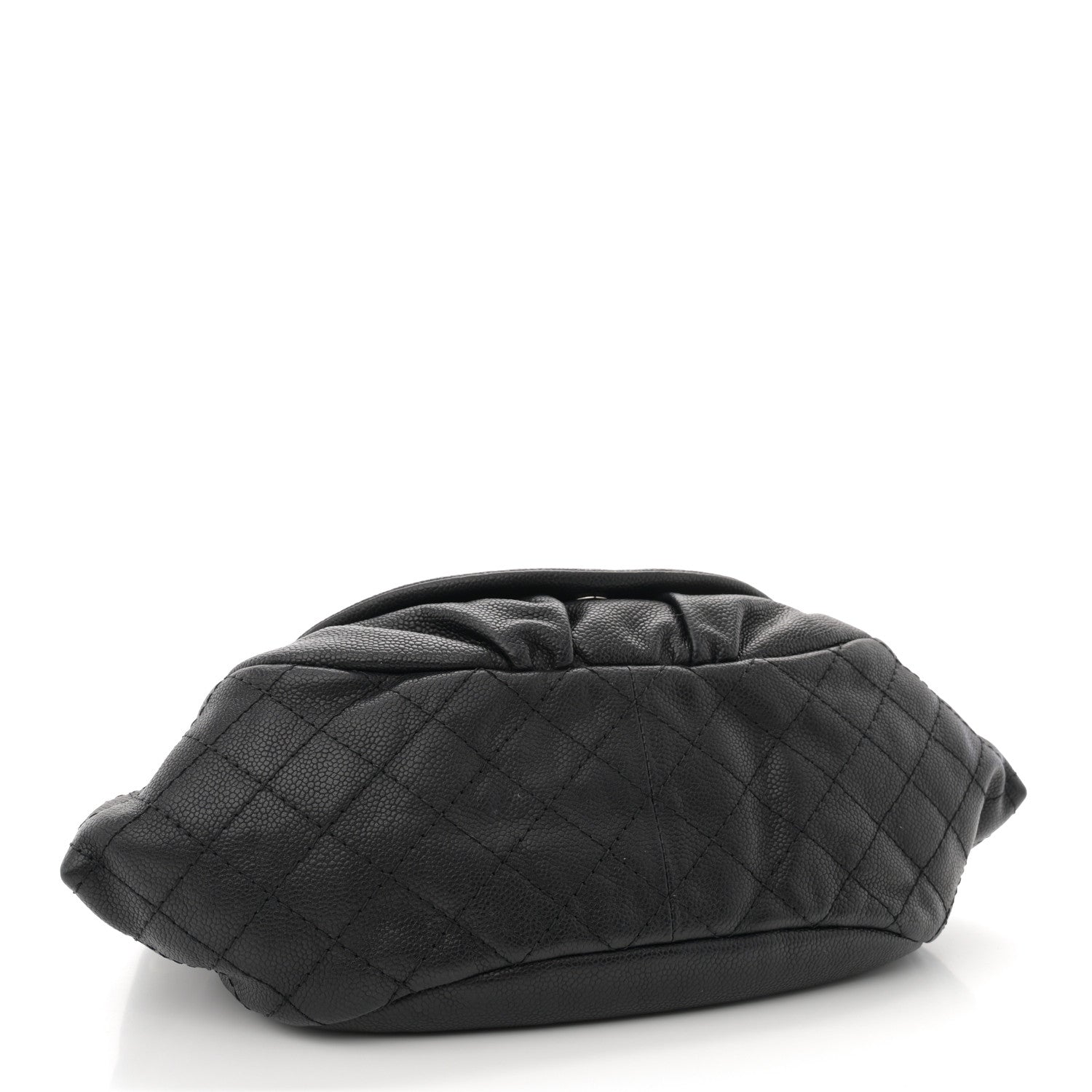 Chanel Caviar Half Moon Large Flap Black 4 of 11