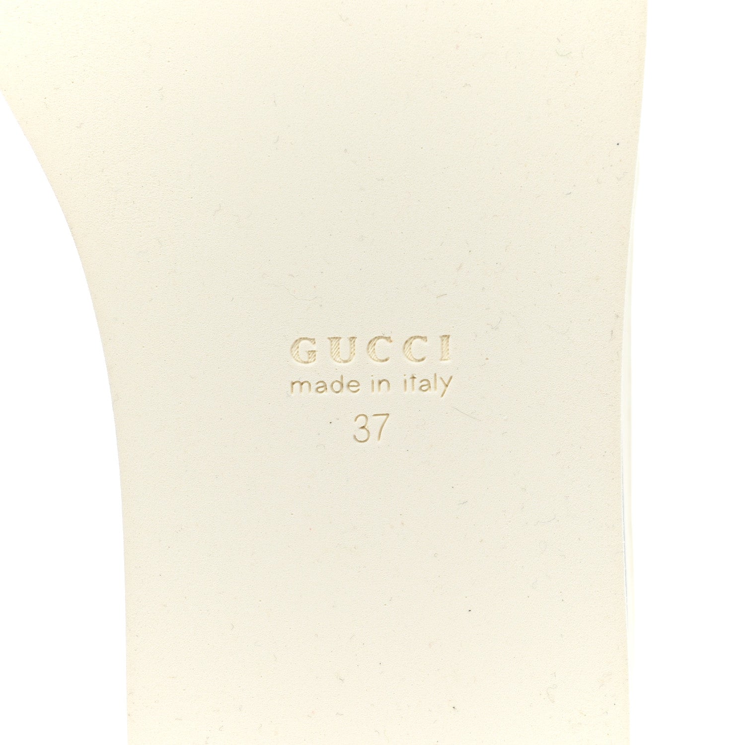 Gucci Calfskin Peggy Platform Sneakers 37 White 5 of 13