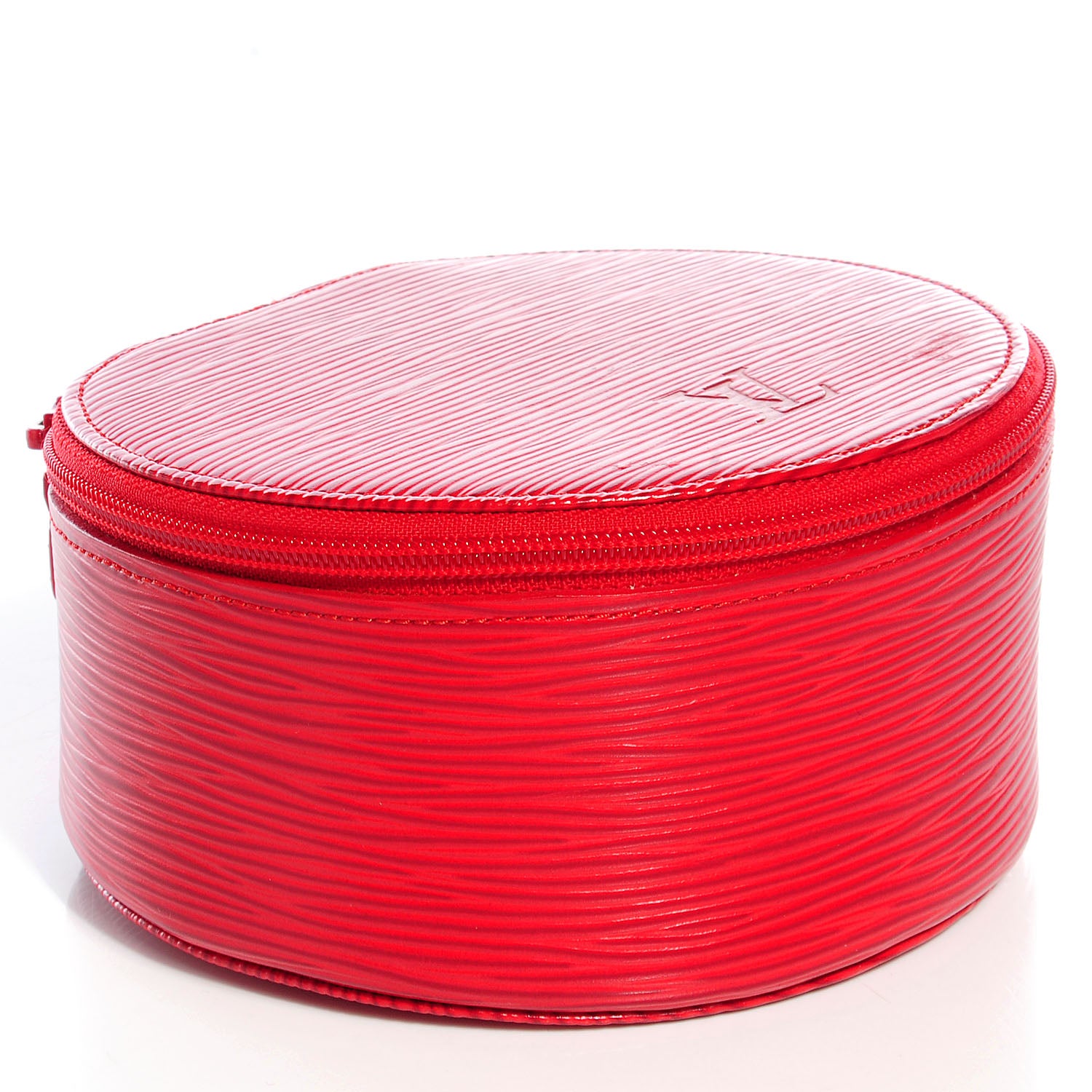 Louis Vuitton Epi Ecrin Bijoux 12cm Jewelry Box Case Rouge 4 of 7
