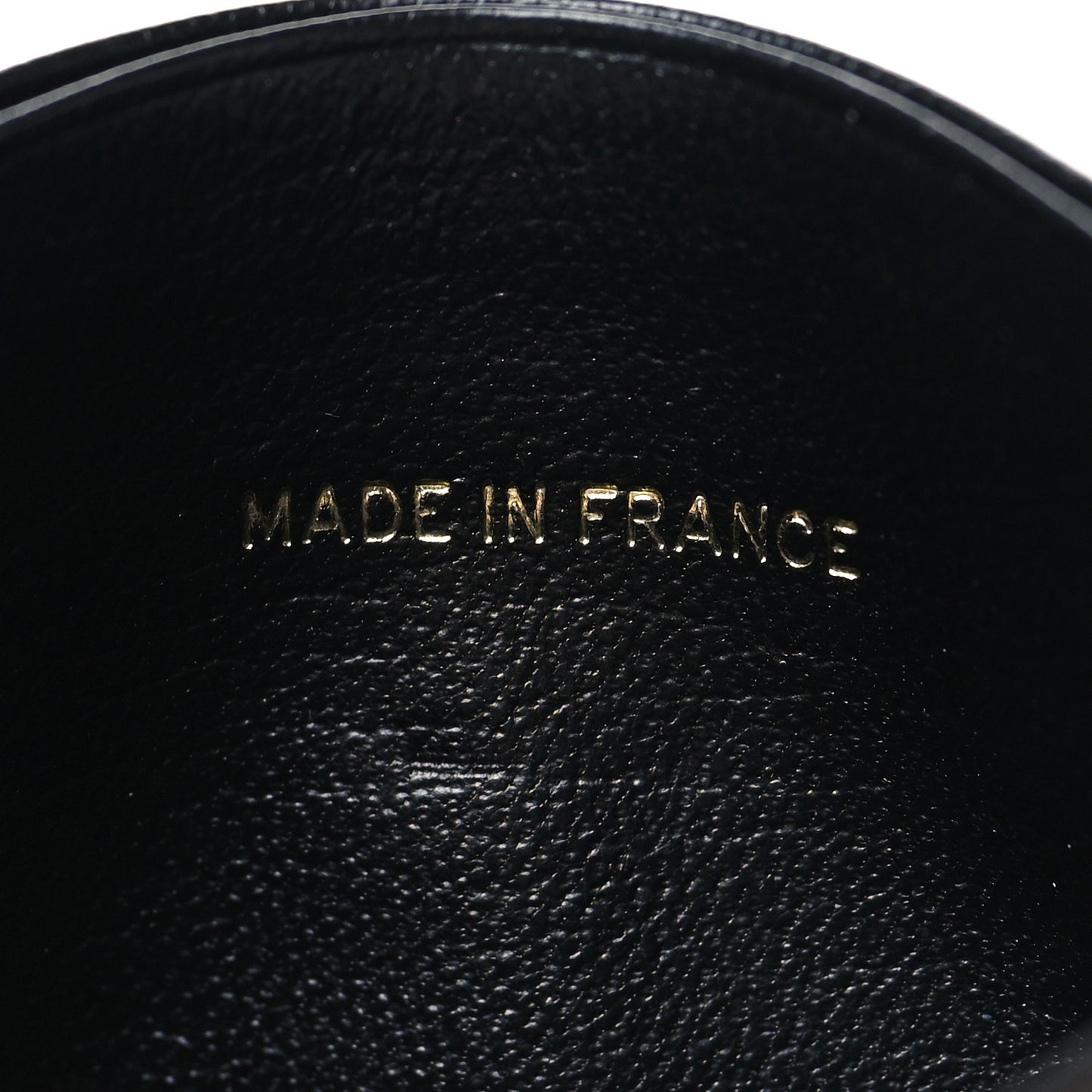 Goatskin CC Card Holder Black