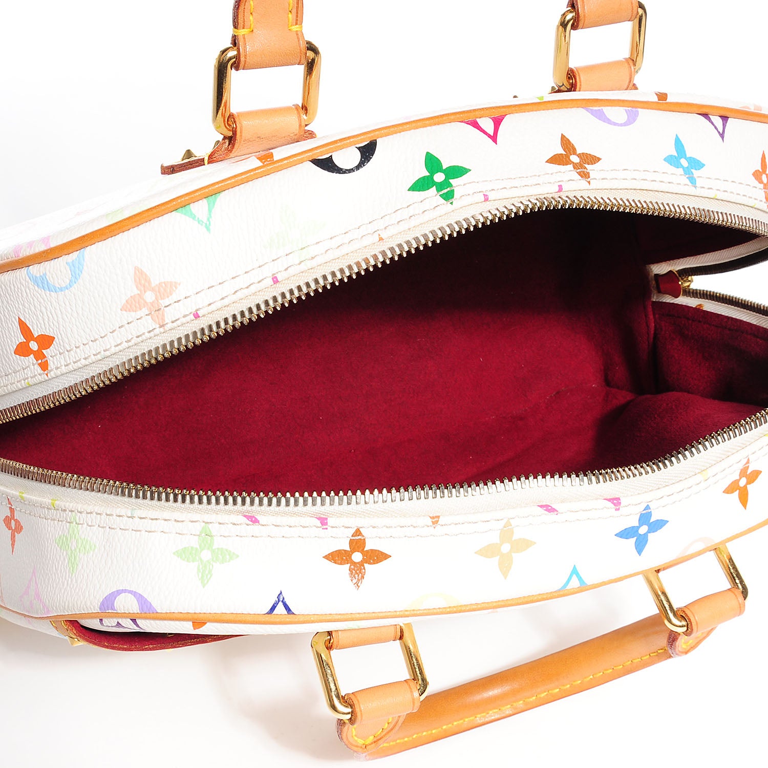 Louis Vuitton Monogram Multicolor Trouville White 5 of 7