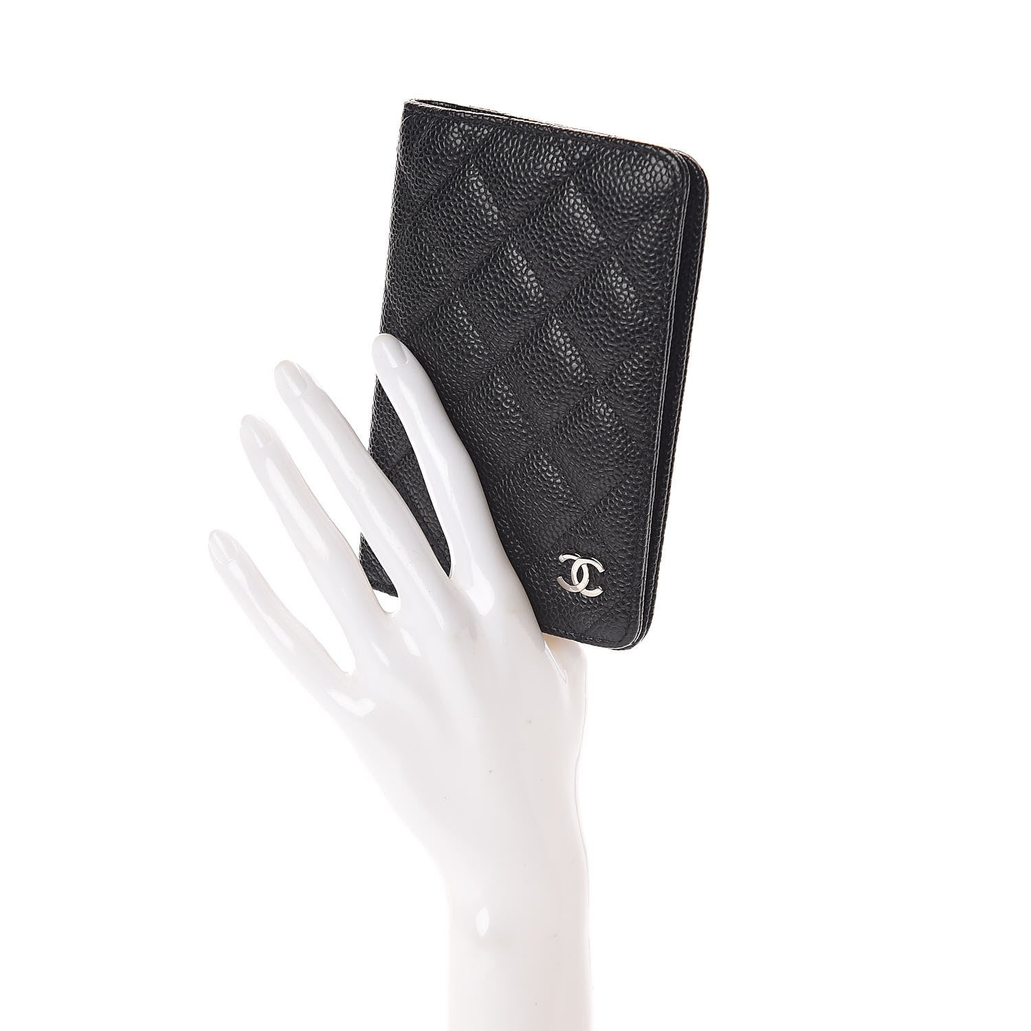 Chanel Caviar Quilted Agenda Cover Black 2 of 7