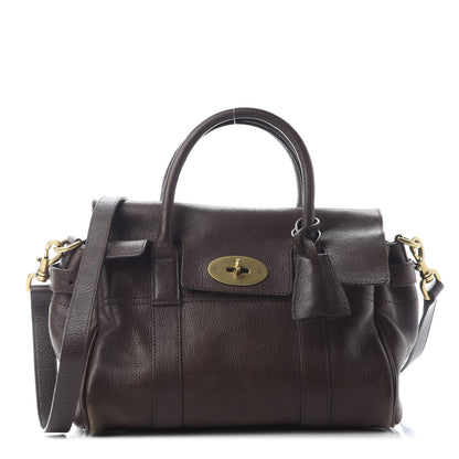 Mulberry Natural Leather Small Bayswater Chocolate 1 of 9