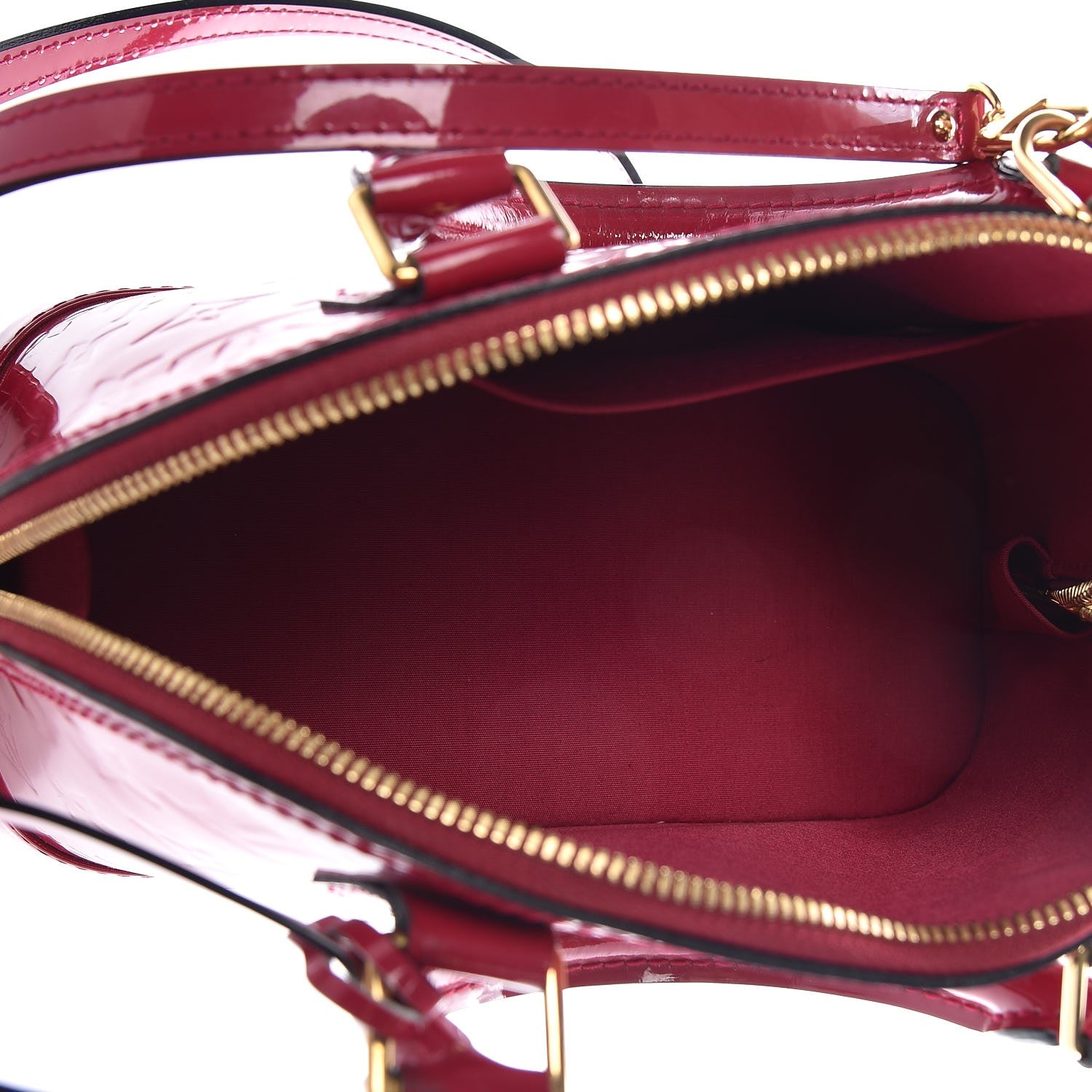 Louis Vuitton Vernis Alma BB Rose Indien 6 of 15