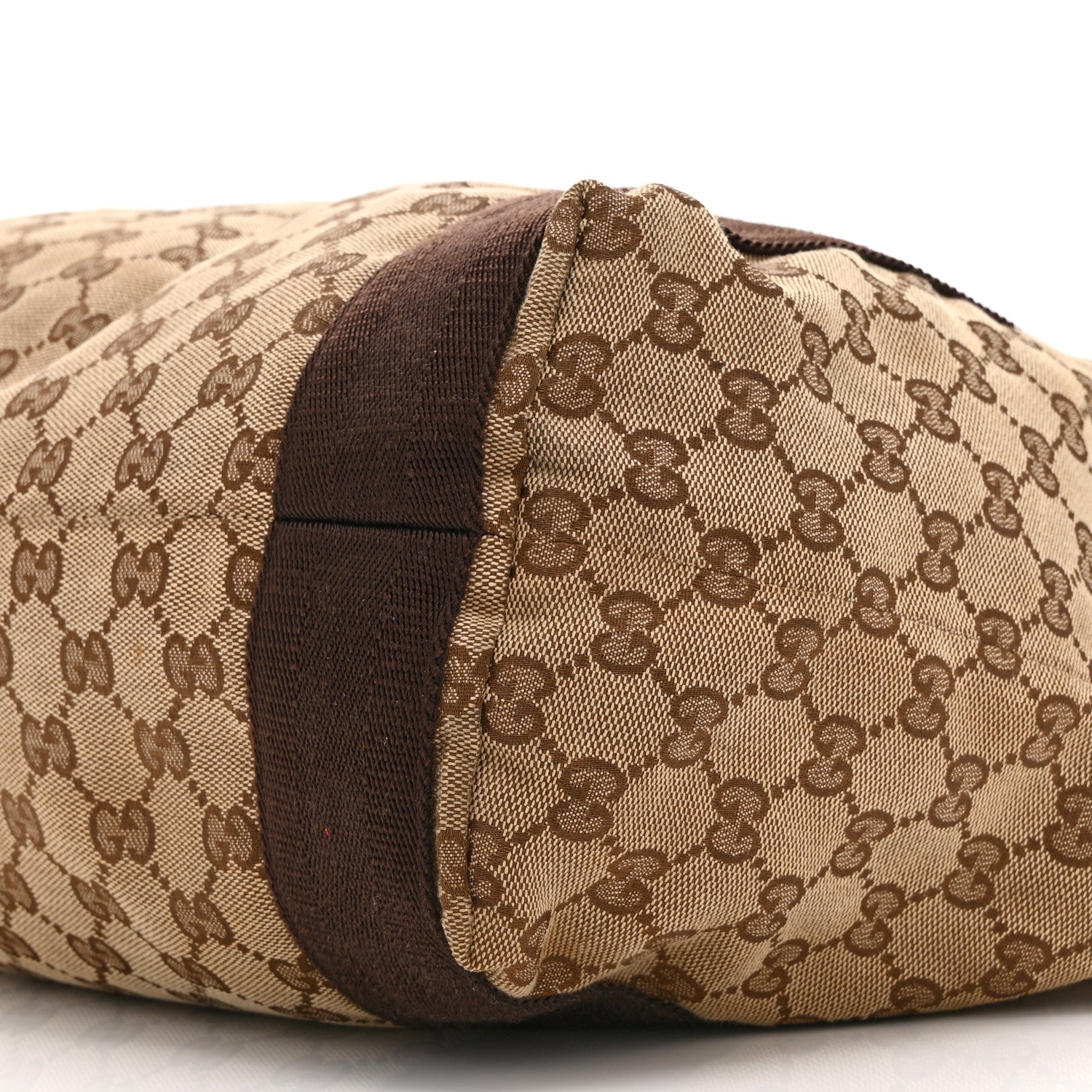 Gucci GG Monogram Medium Handle Vertical Tote Bag Dark Brown 11 of 13