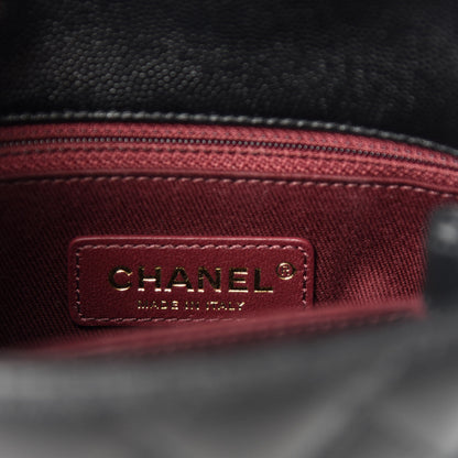 Chanel Caviar Quilted Extra Mini Coco Handle Flap Black 8 of 10