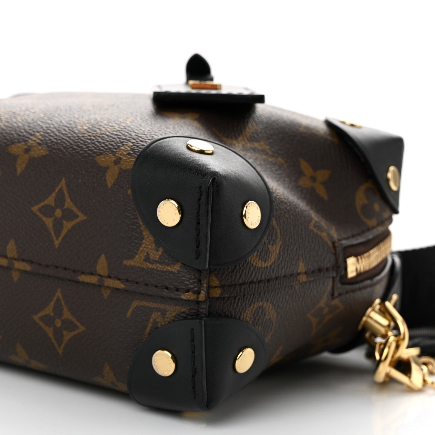 Louis Vuitton Monogram Petite Malle Souple Black 9 of 9