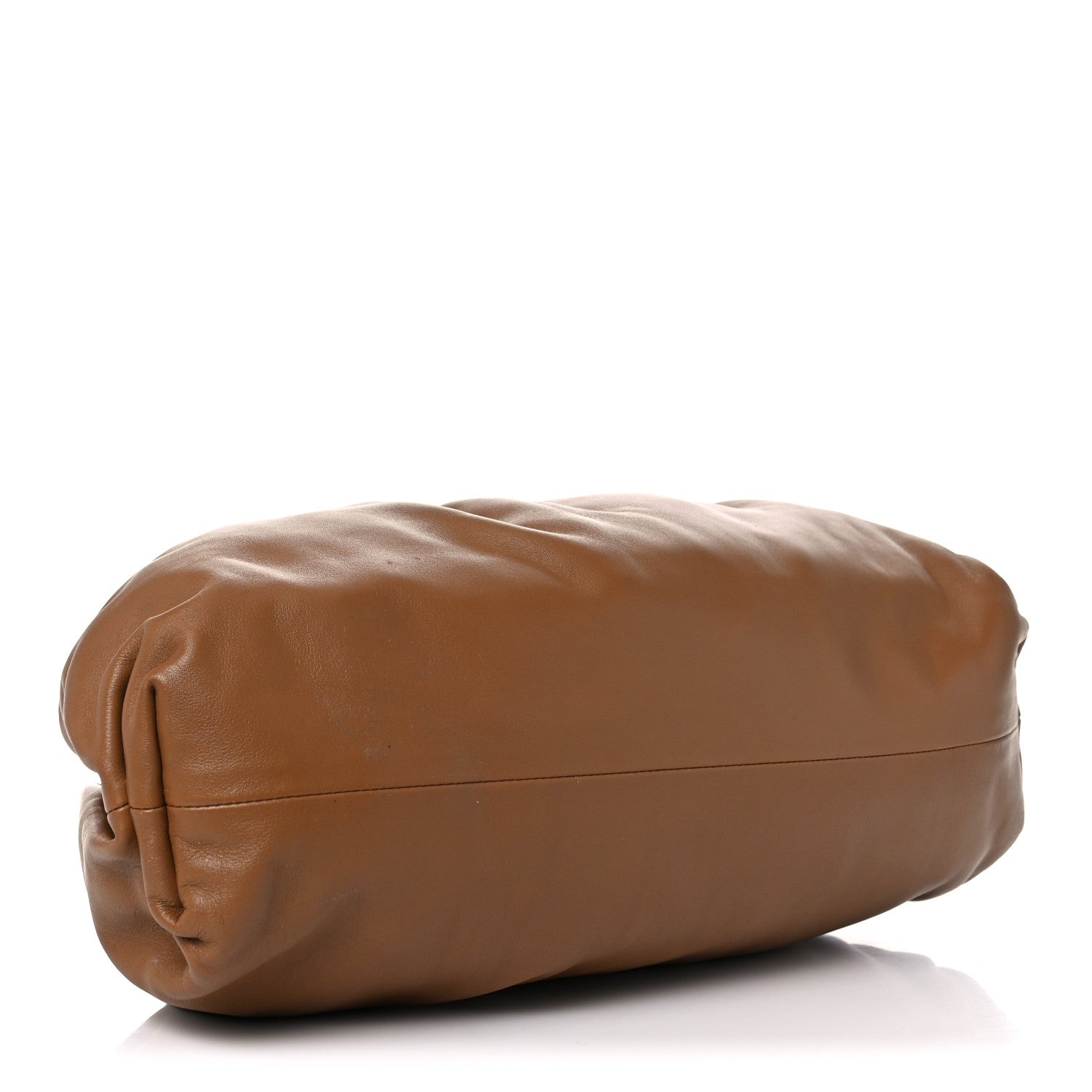 Bottega Veneta Smooth Butter Calf The Pouch Oversized Clutch Cammello 5 of 12