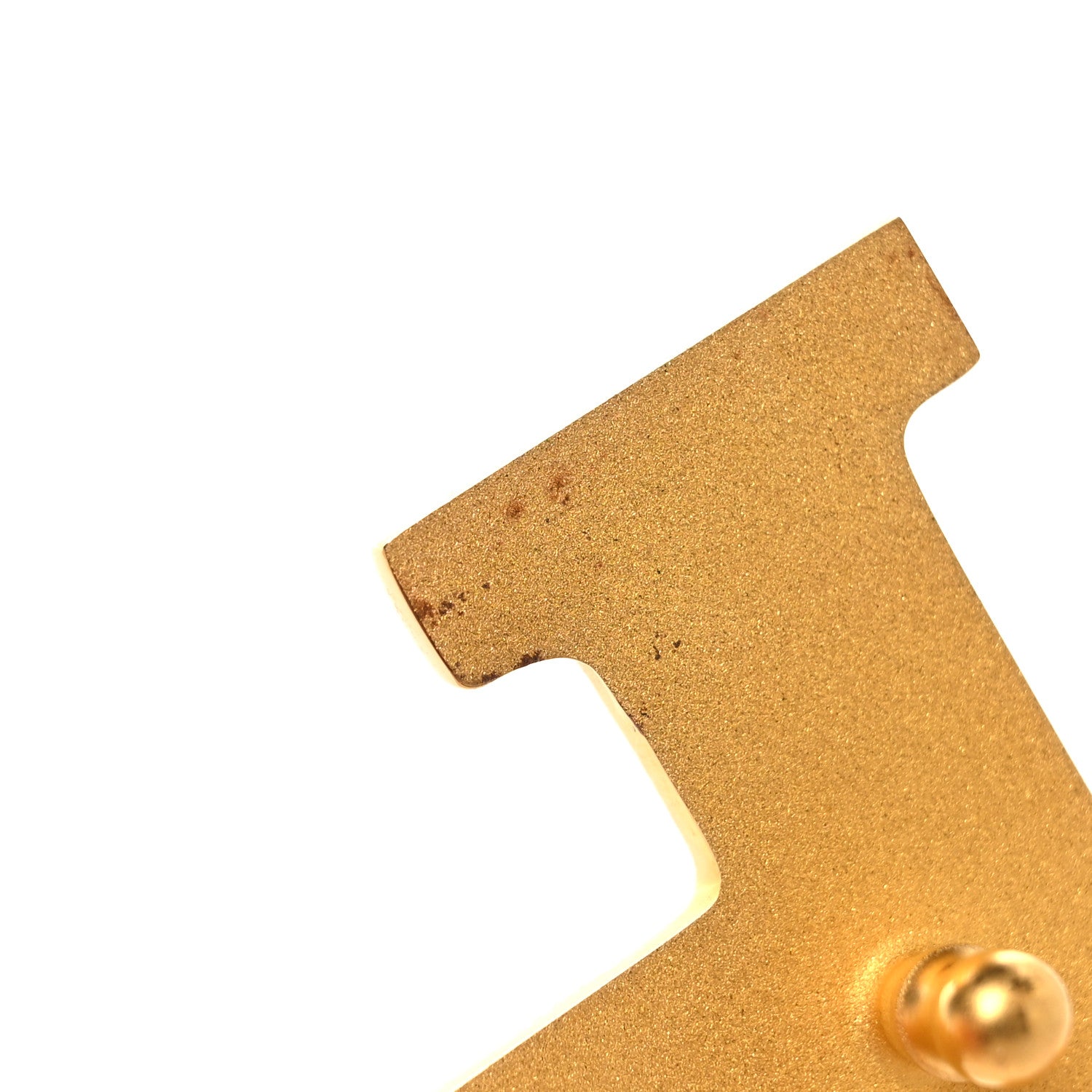 Hermes Polished 32mm H Belt Buckle Gold 4 of 5