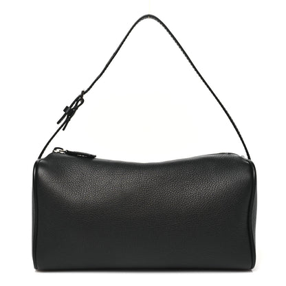 The Row Grained Calfskin 90's Bag Black 1 of 9