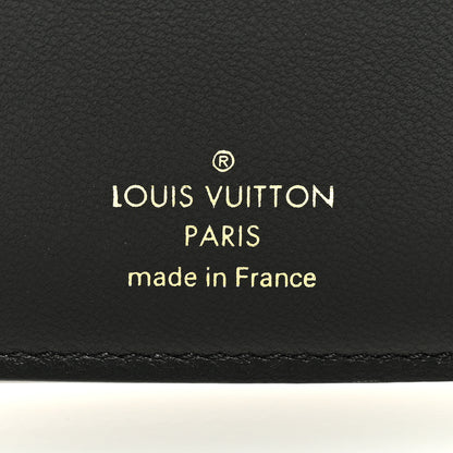 Louis Vuitton Taurillon Embellished Capucines Compact Wallet Black 6 of 6
