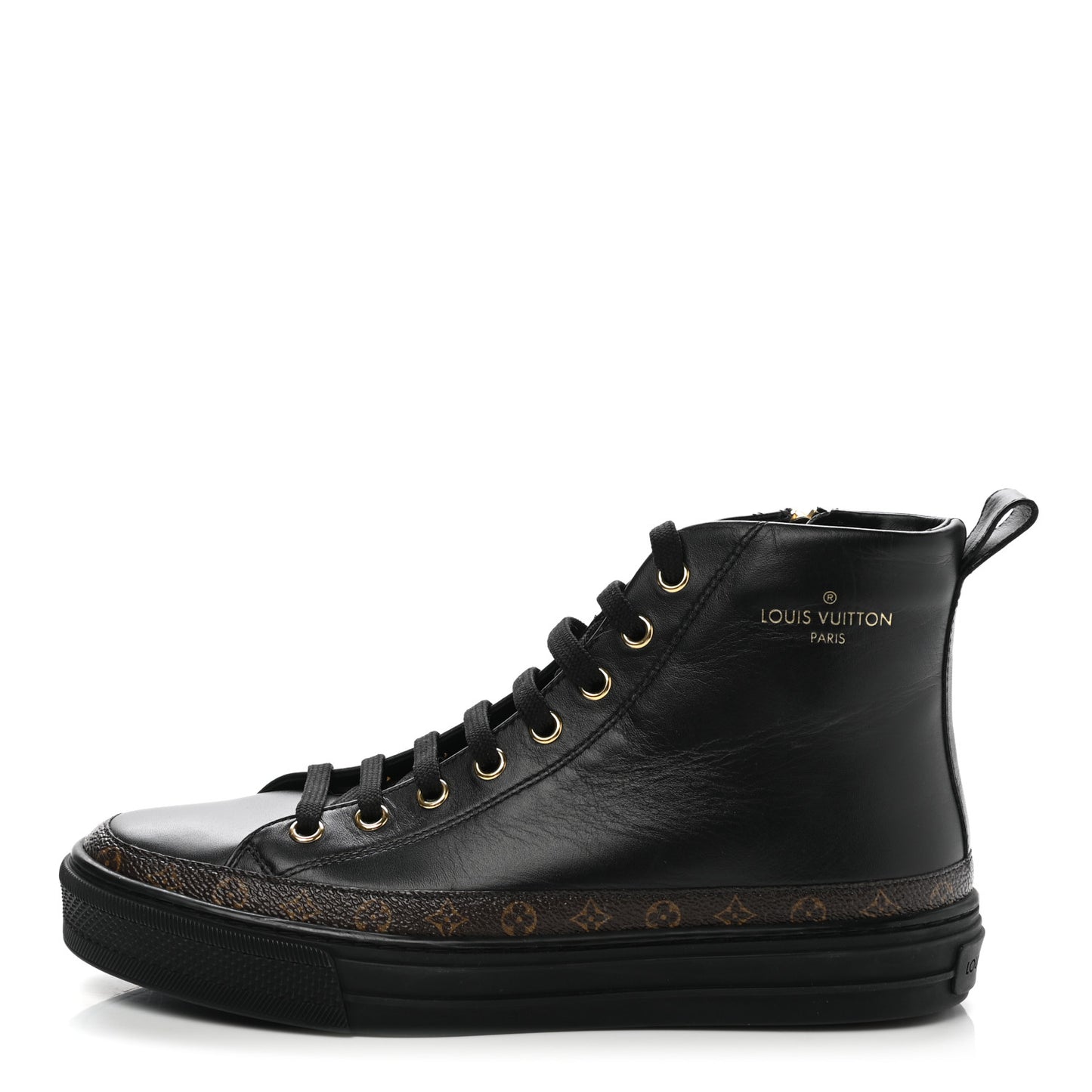 Monogram Stellar Sneaker Boots 36 Black