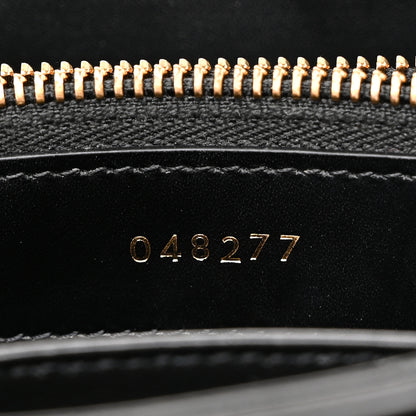 Celine Satinated Calfskin Mini 16 Top Handle Bag Black 8 of 11