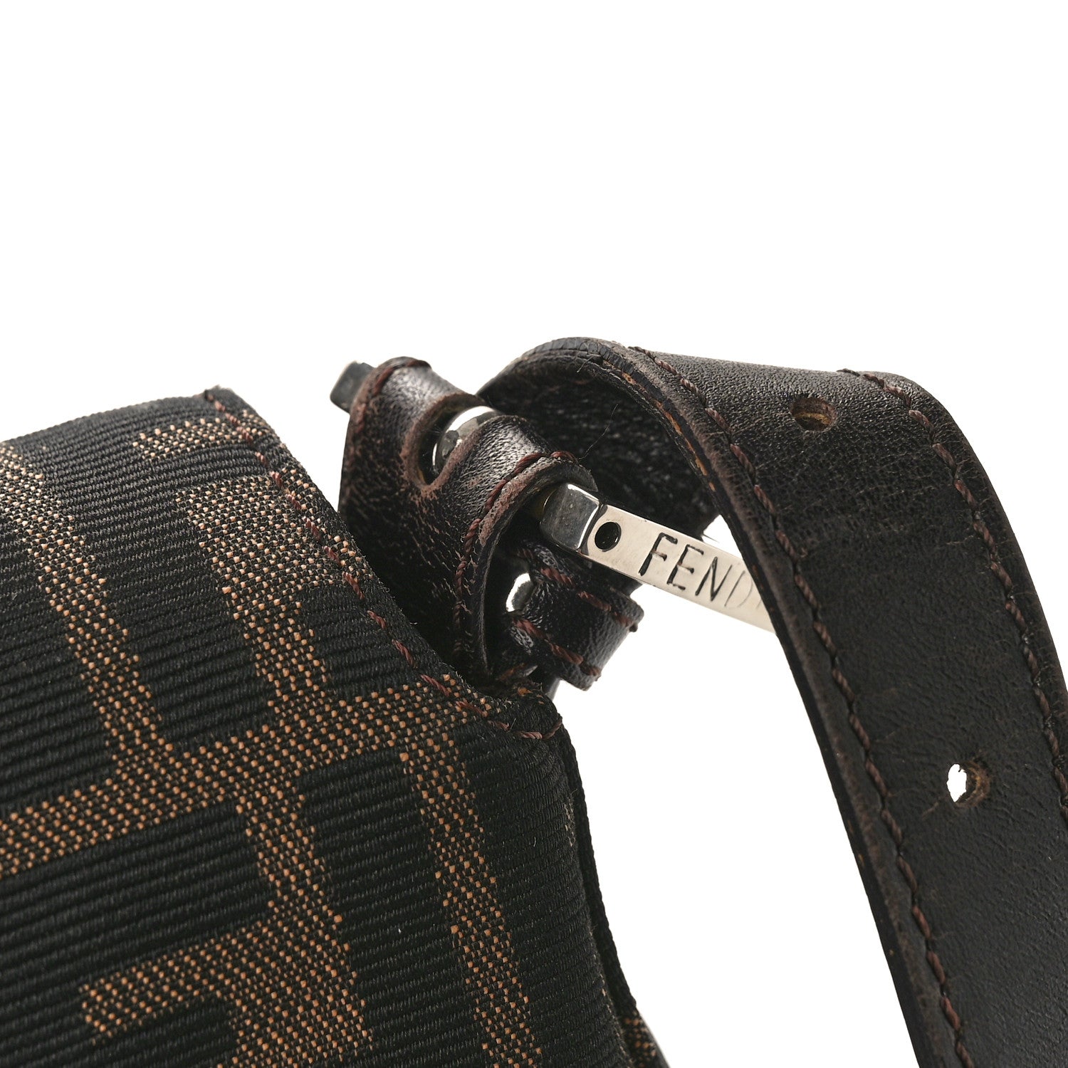 Fendi Zucca Mama Baguette Tobacco 10 of 12