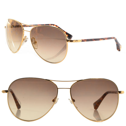 Louis Vuitton Conspiration Pilote Sunglasses Z0164U Gold 1 of 6