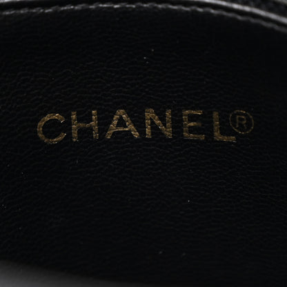 Chanel Lambskin Quilted Shopping Tote Black 6 of 10