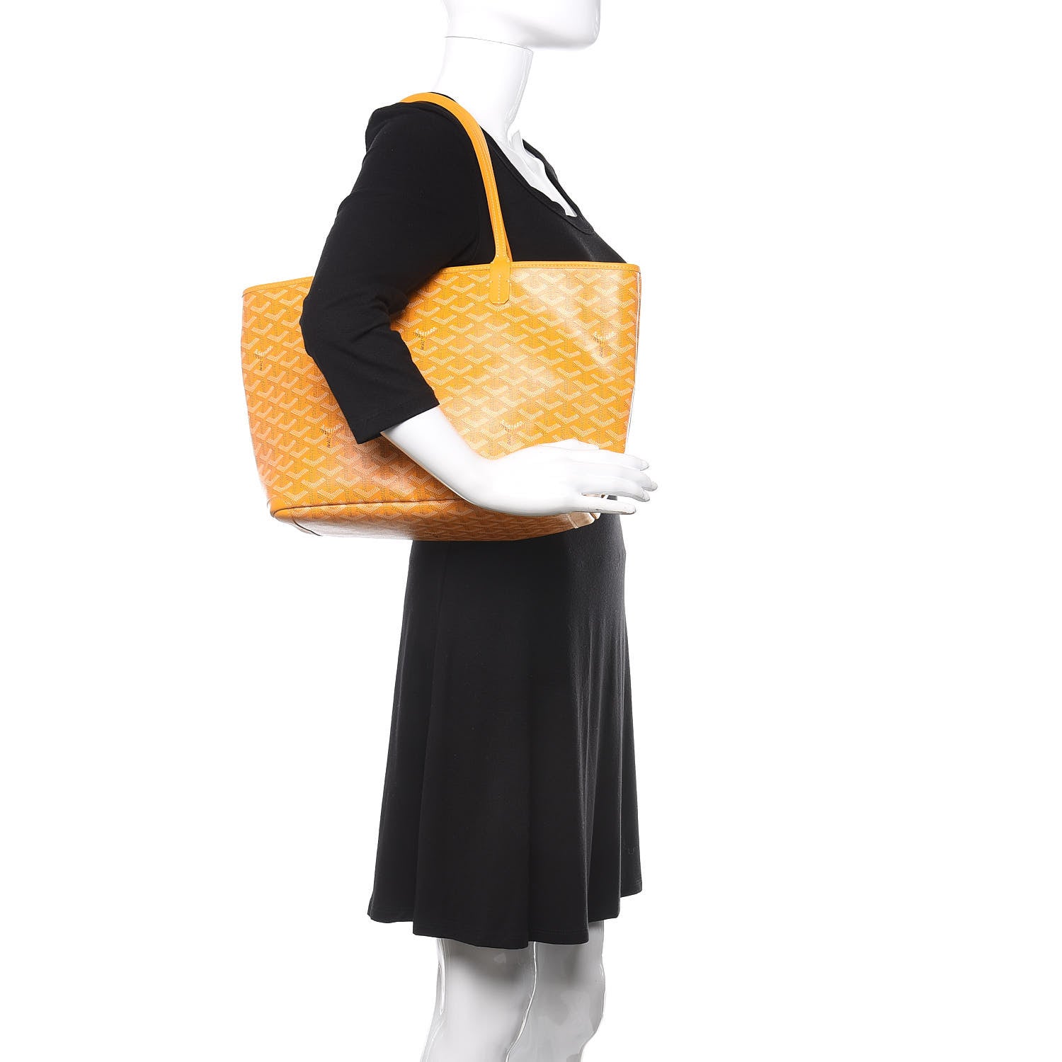 Goyard Goyardine Artois PM Yellow 2 of 10